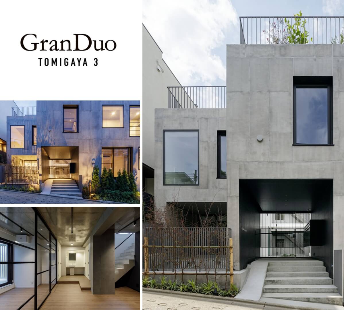 グランデュオ富ヶ谷3の外観、見取り図画像